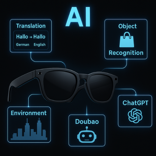 Smart AI Glasses Camera™