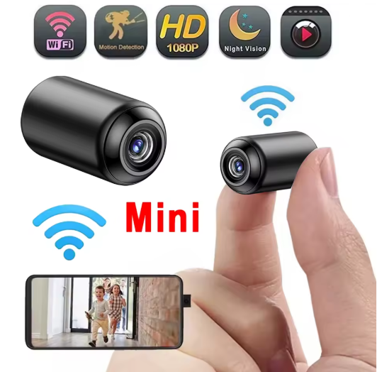 Mini Wifi Surveillance Camera with built-in battery