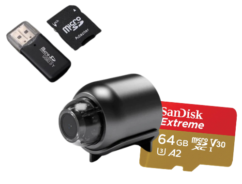 Mini Wifi Surveillance Camera with built-in battery