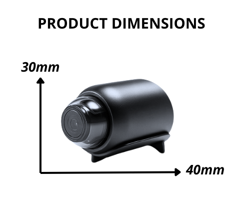Mini Wifi Surveillance Camera with built-in battery